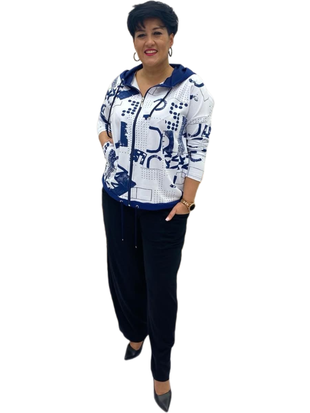 Bluza z kapturem - modne wzory 2